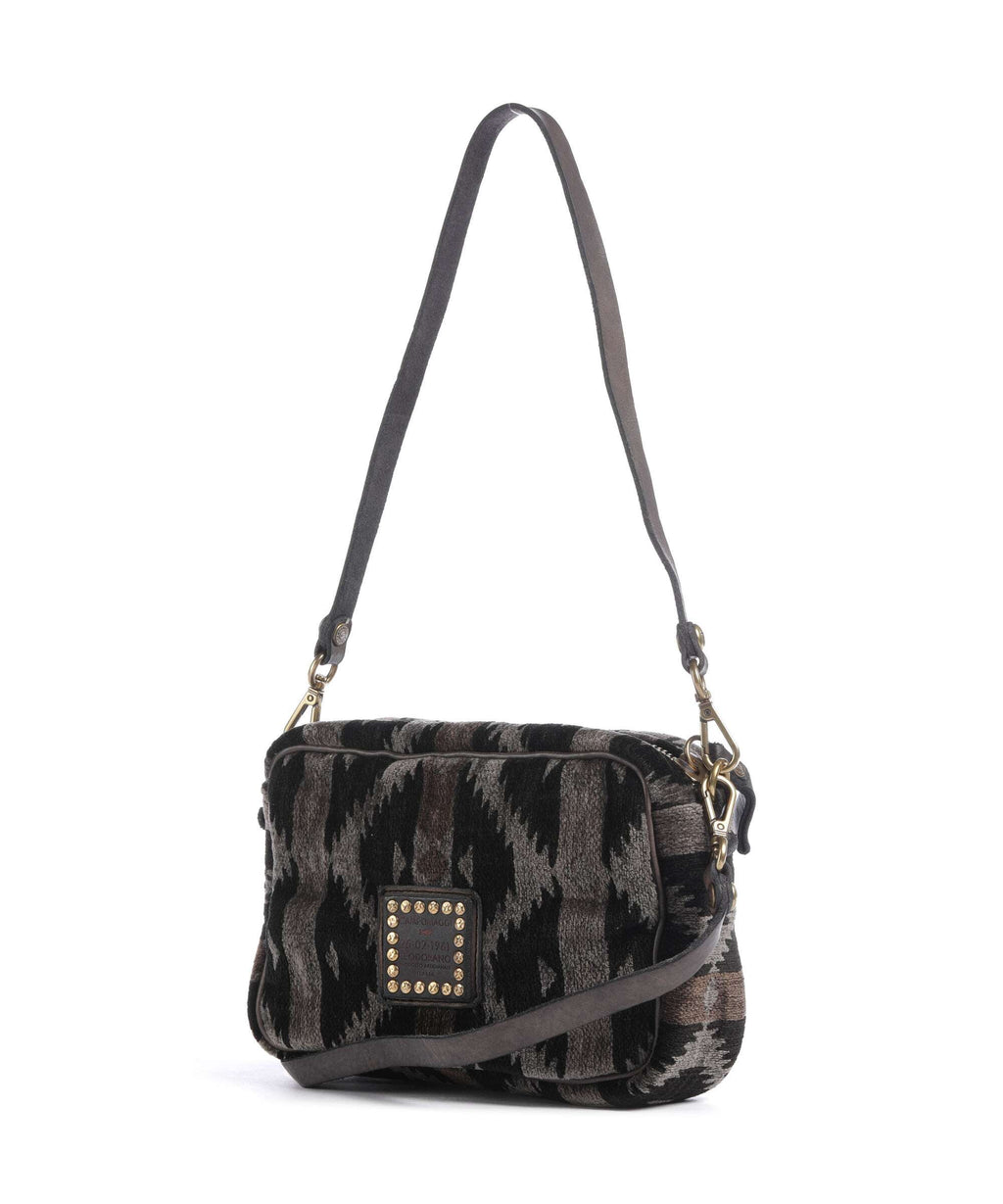Campomaggi Shoulder bag grigio/panna
