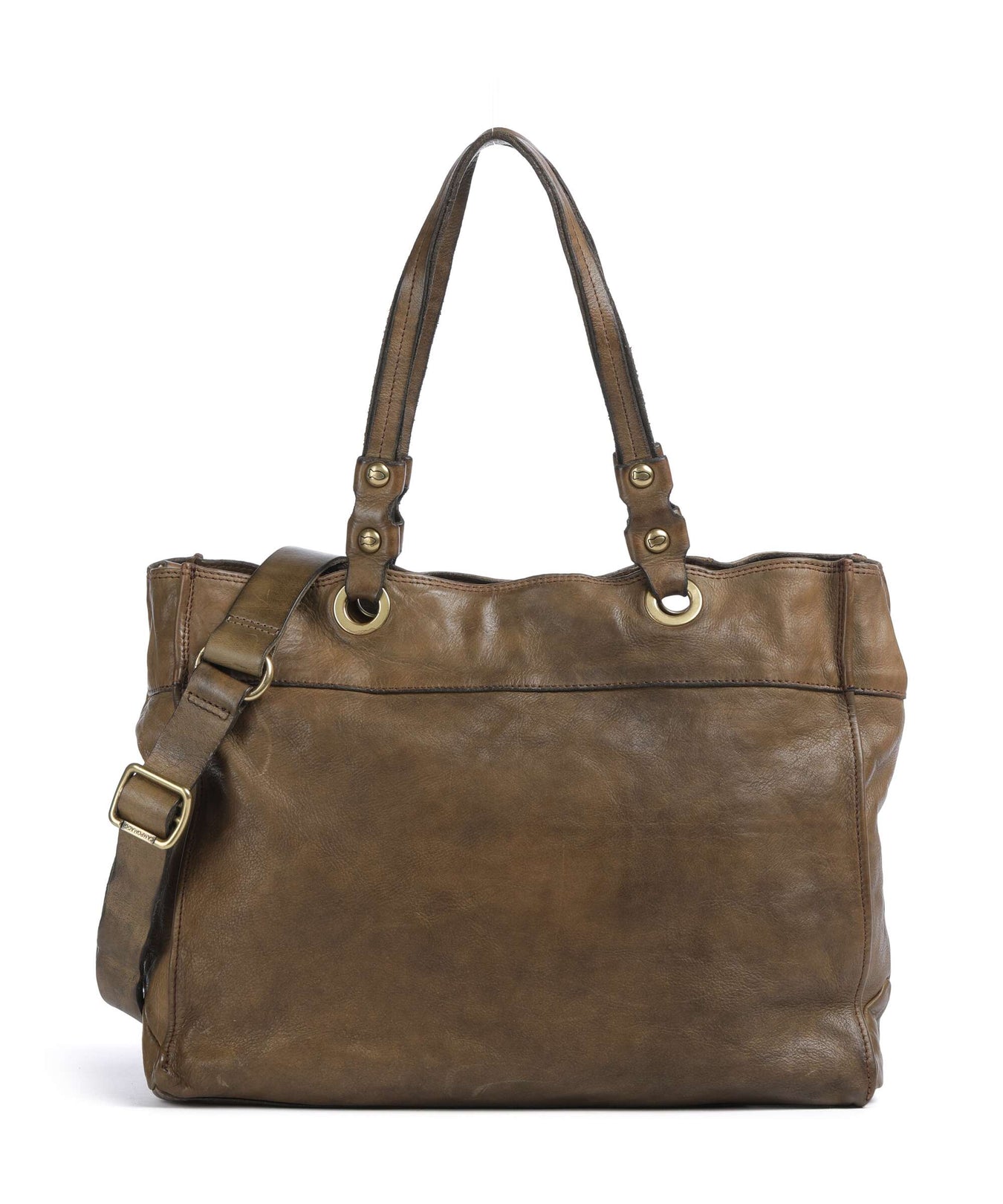 Campomaggi Tote bag verde militare