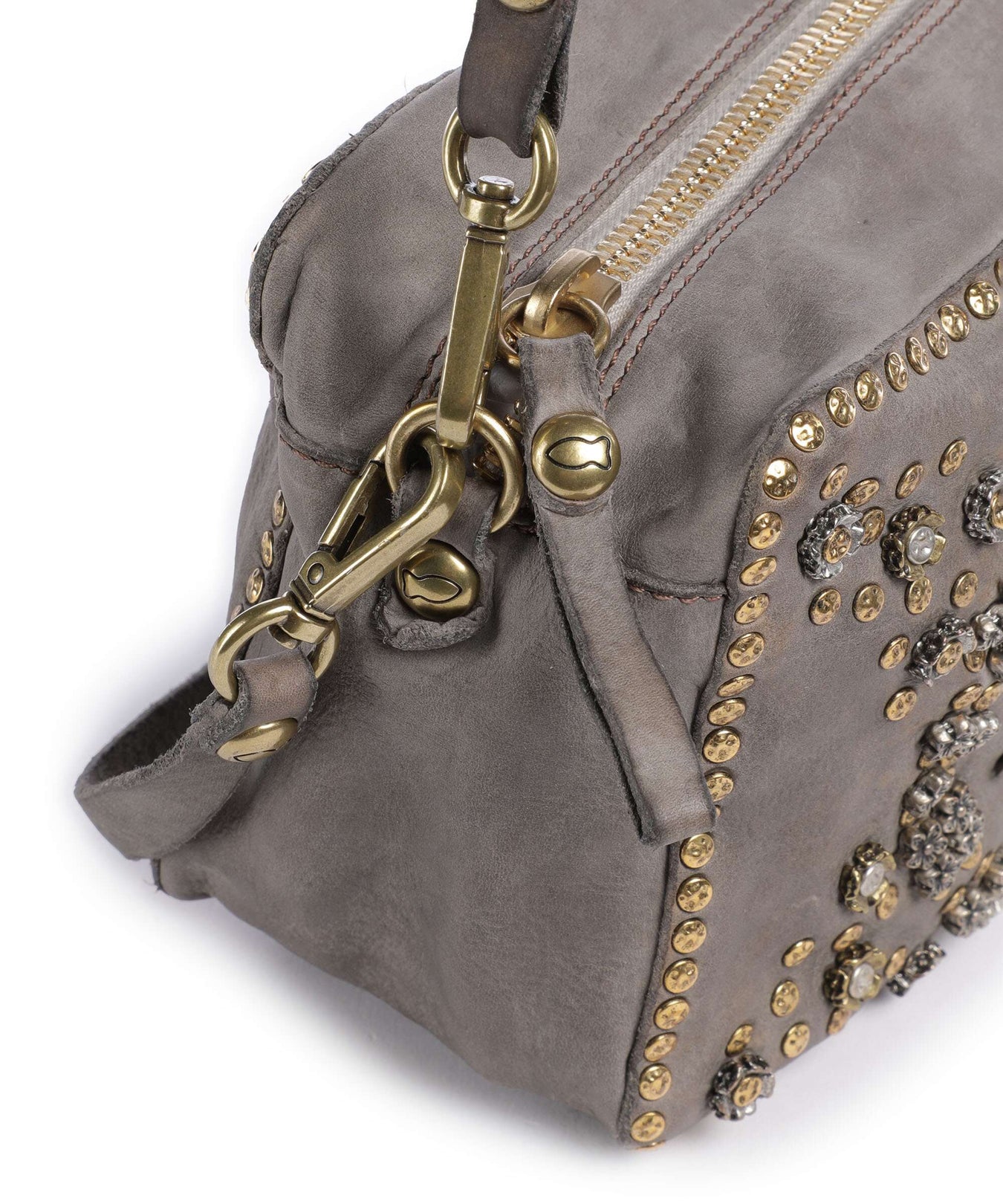 Campomaggi Shoulder bag cemento