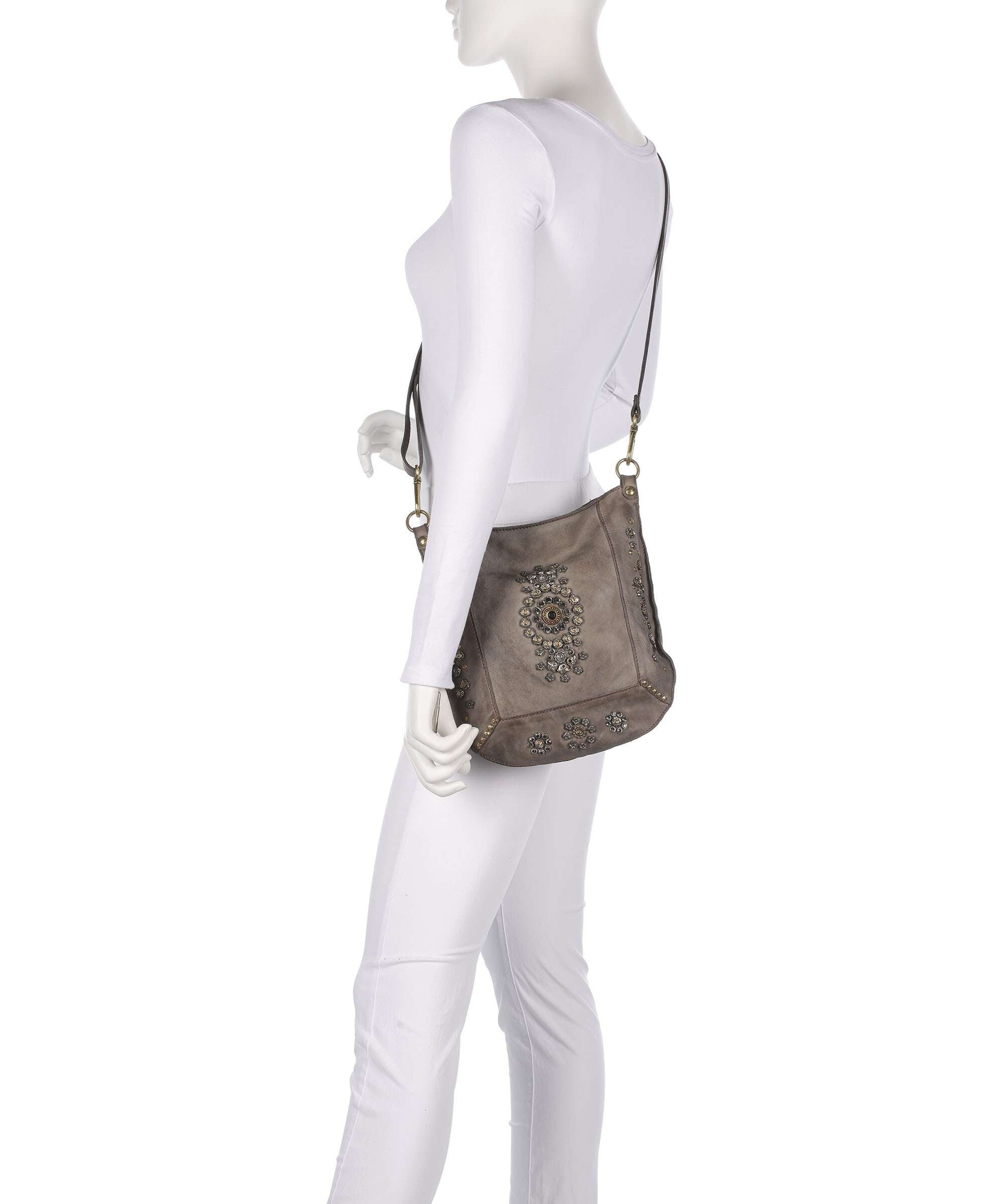 Campomaggi Crossbody bag cemento