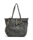 Campomaggi Cabas grigio ghiaccio