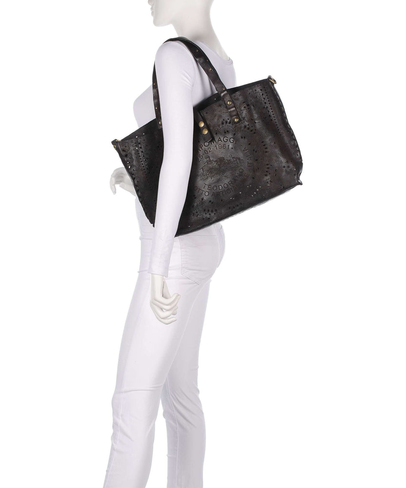 Campomaggi Tote bag grigio