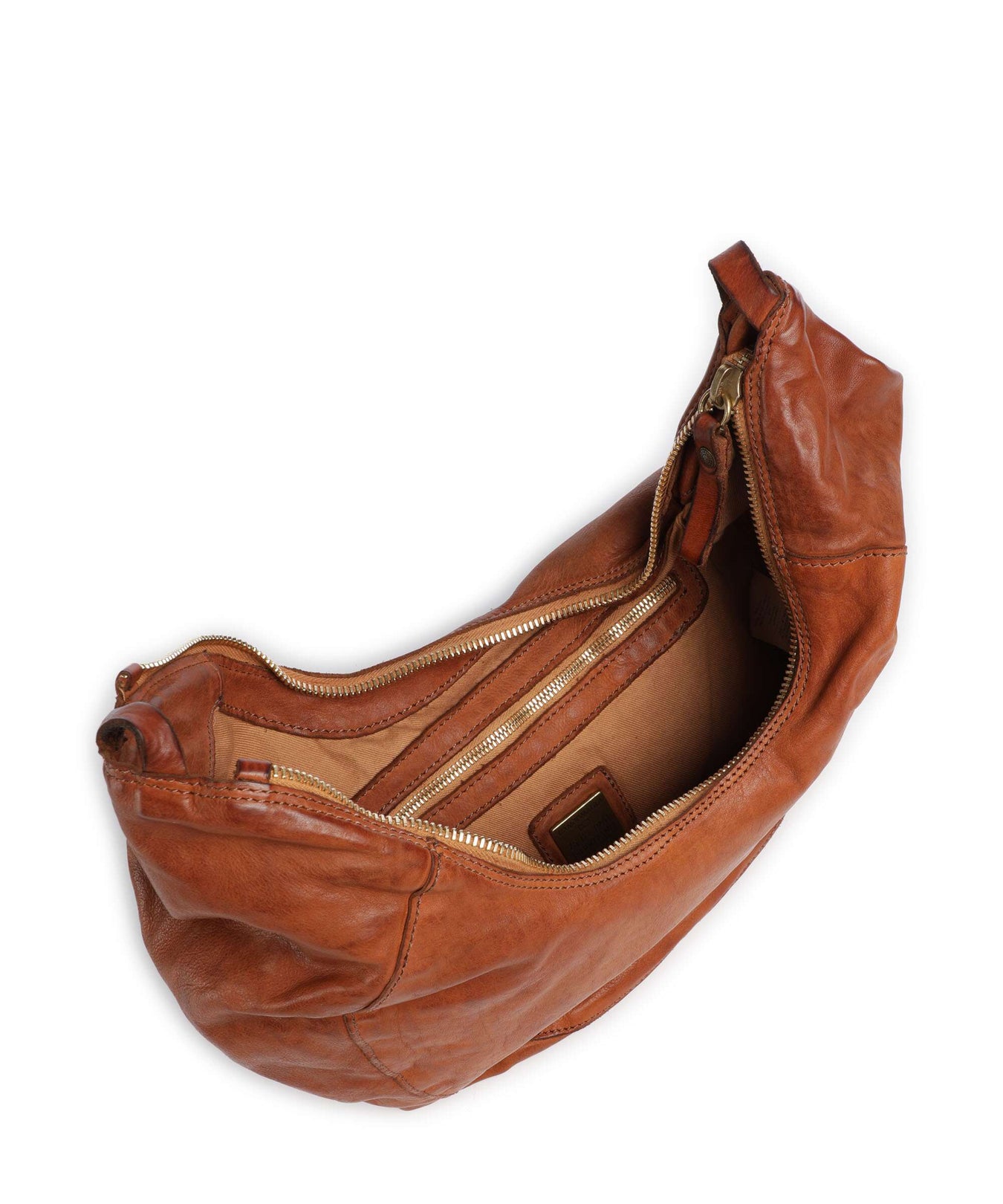 Campomaggi Hobo bag cognac