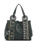 Campomaggi Crossbody bag green bottle
