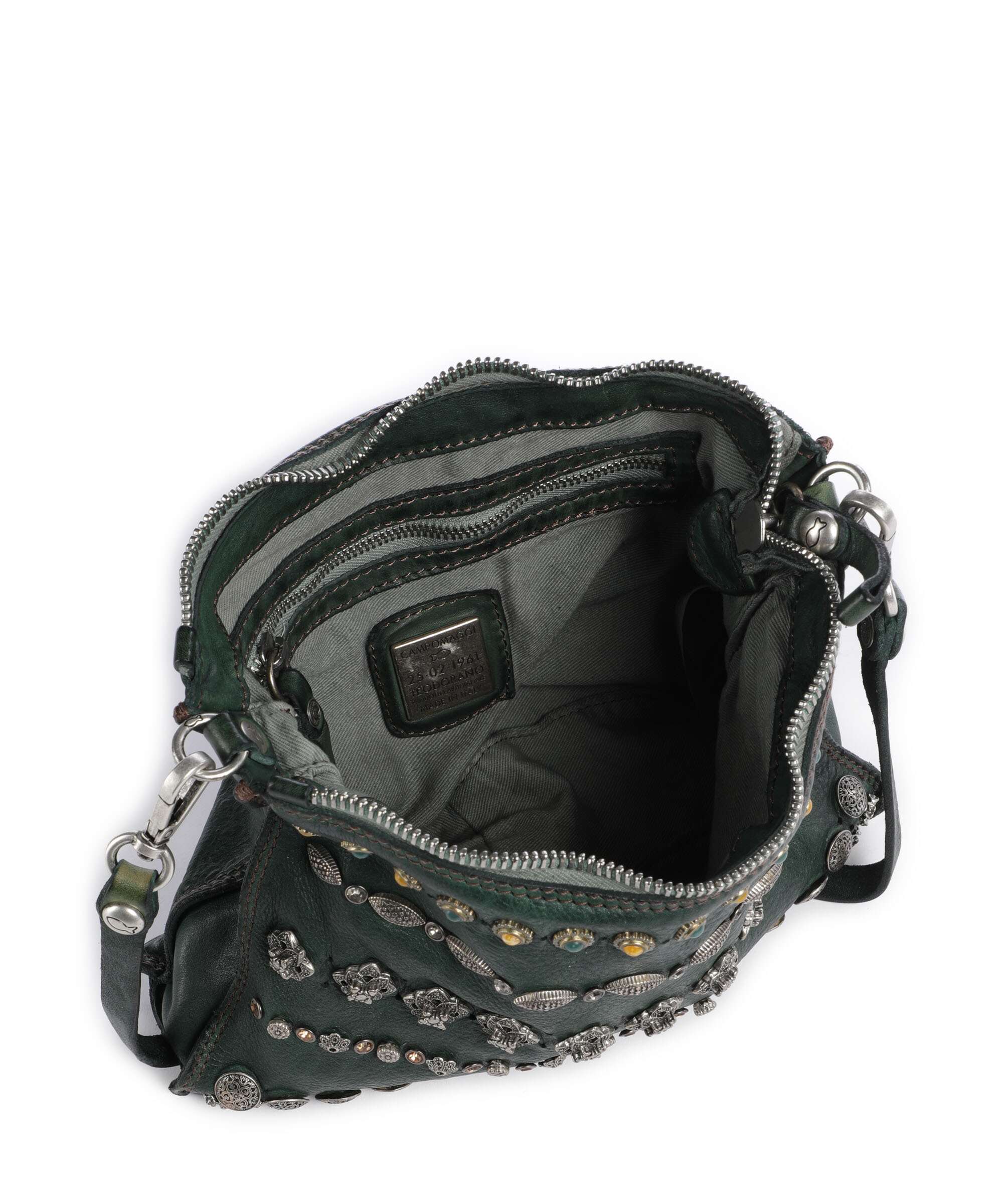 Campomaggi Shoulder bag green bottle
