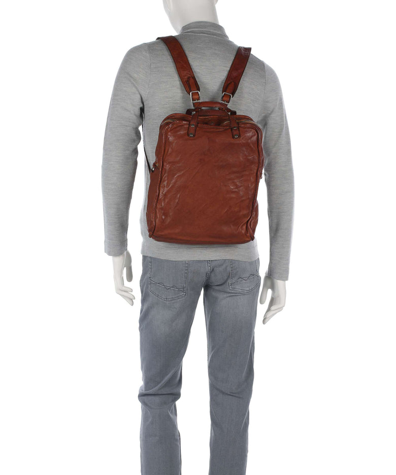 CAMPOMAGGI sac à dos Demetra Backpack S Cognac CAMPOMAGGI sac à dos Demetra Backpack S Cognac