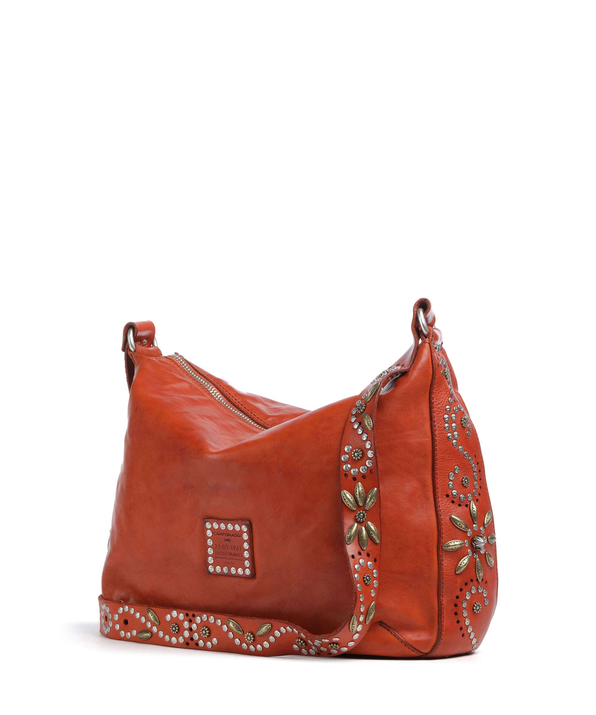 Campomaggi Hobo bag brick