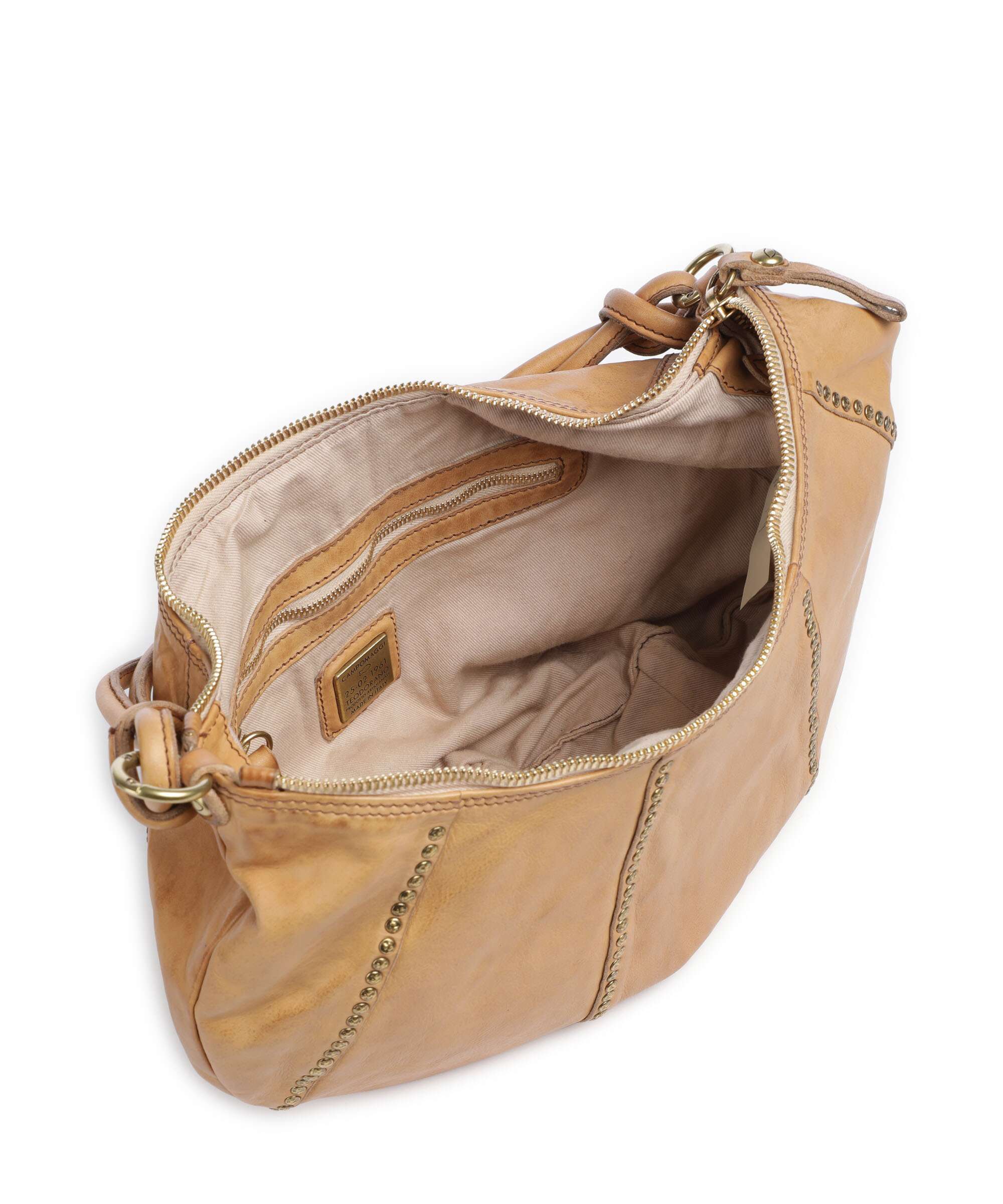 Campomaggi Hobo bag hazelnut