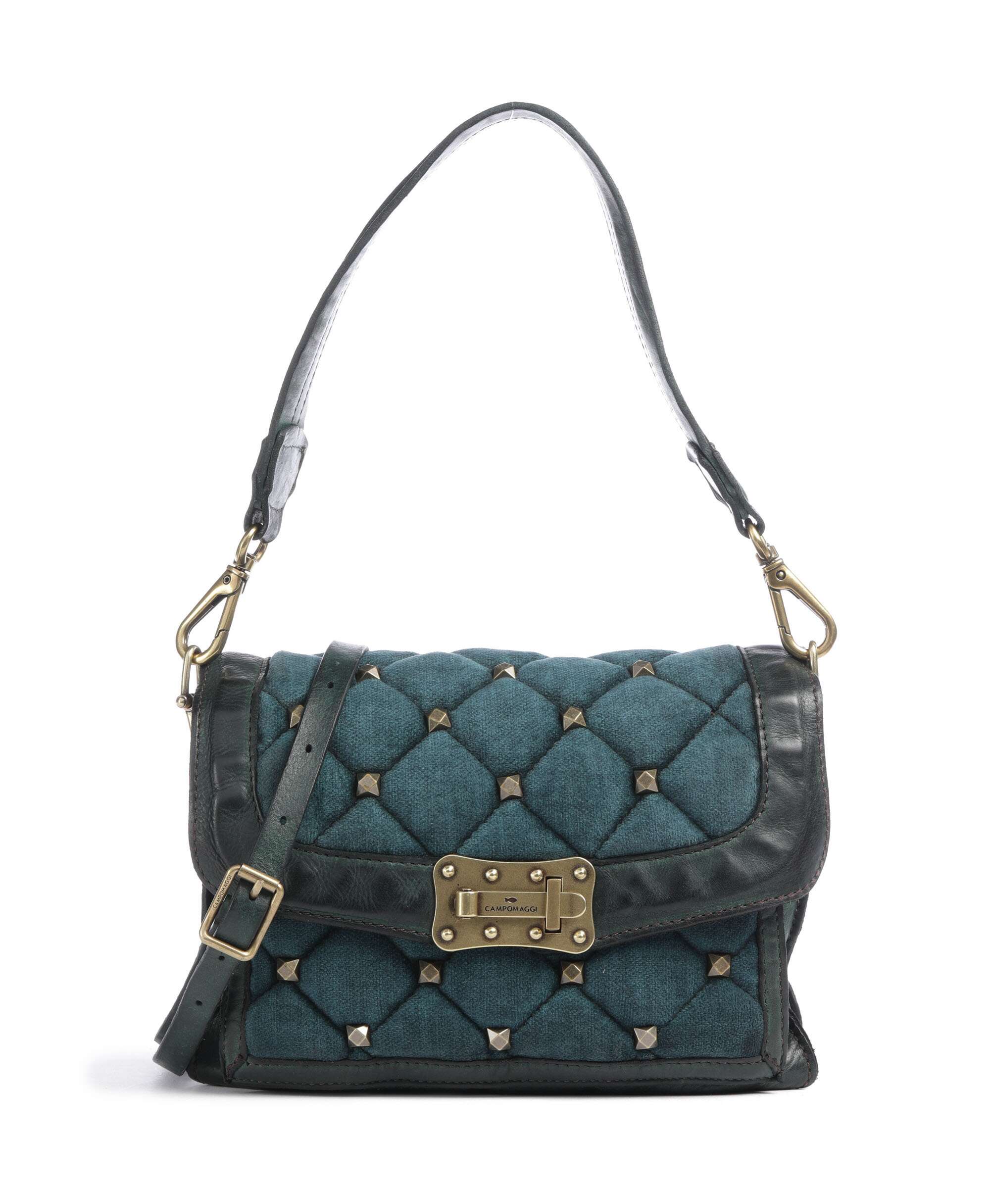 Campomaggi Shoulder bag petrolium