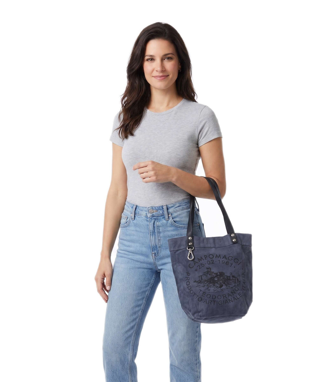 Campomaggi Tote bag blue