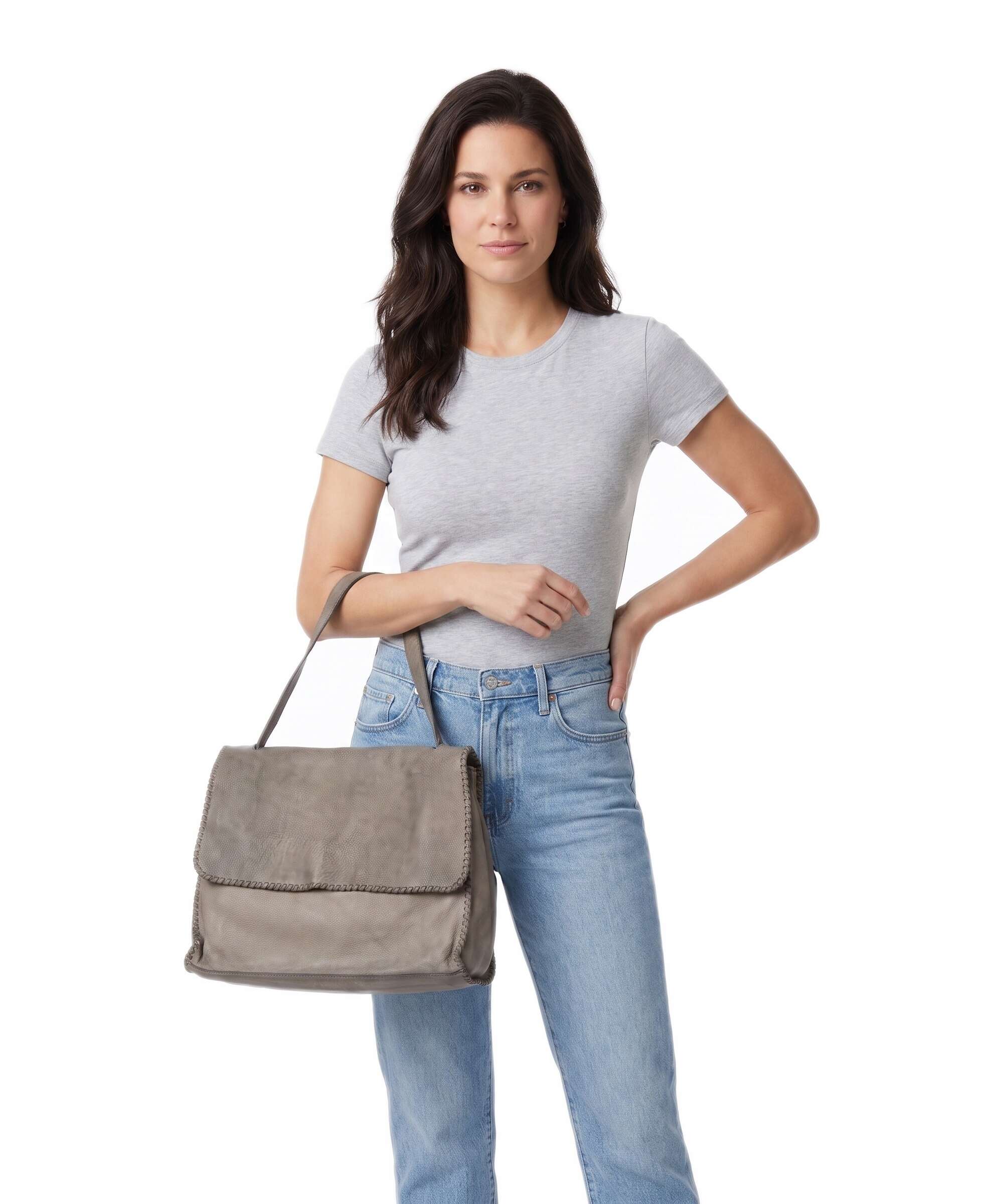 Campomaggi Tote bag cement