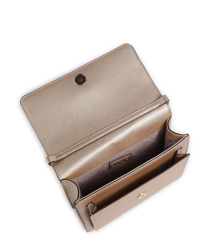 Liu Jo Icon M Crossbody bag light gold