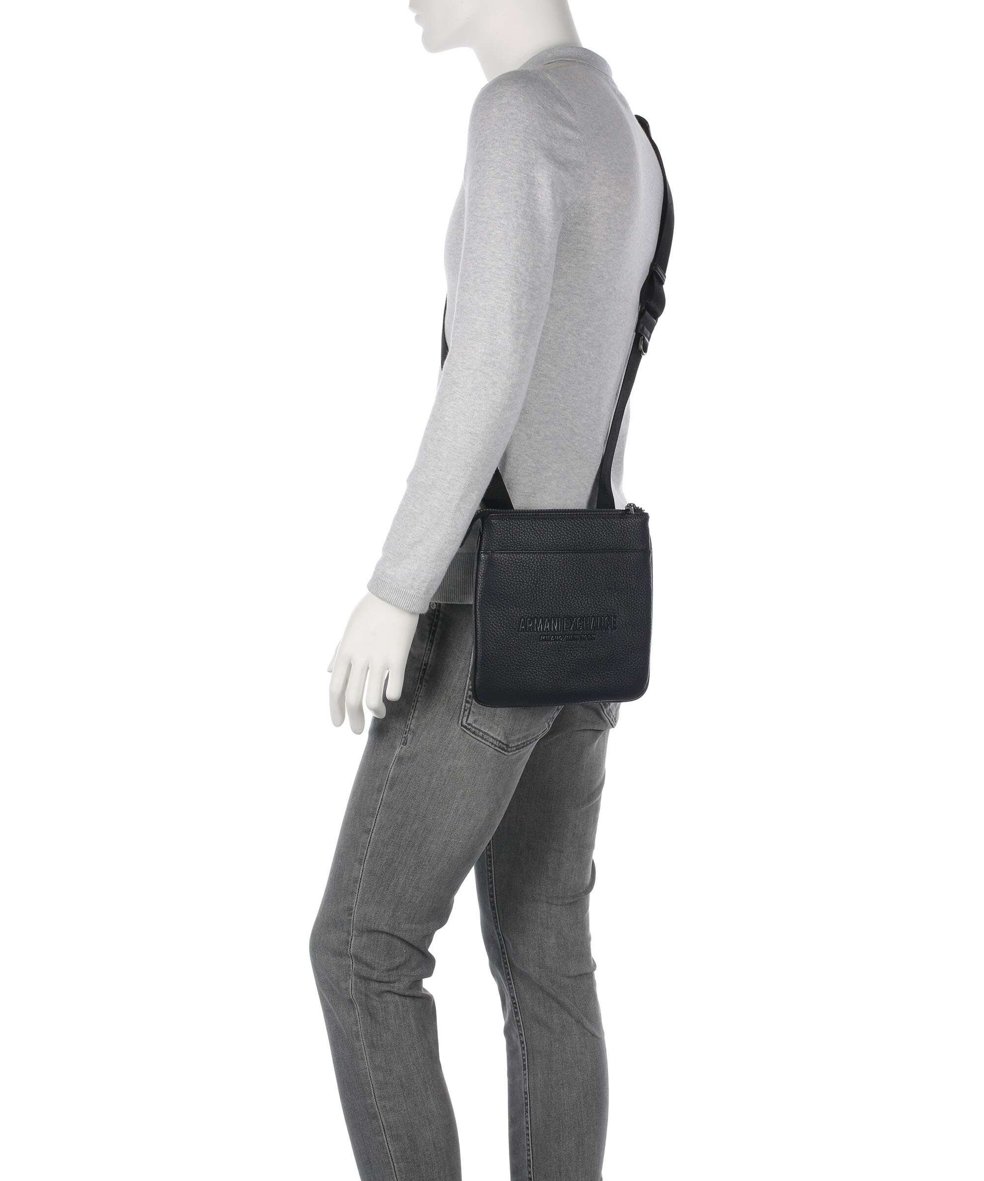 Armani Exchange Miami Crossbody bag deep navy