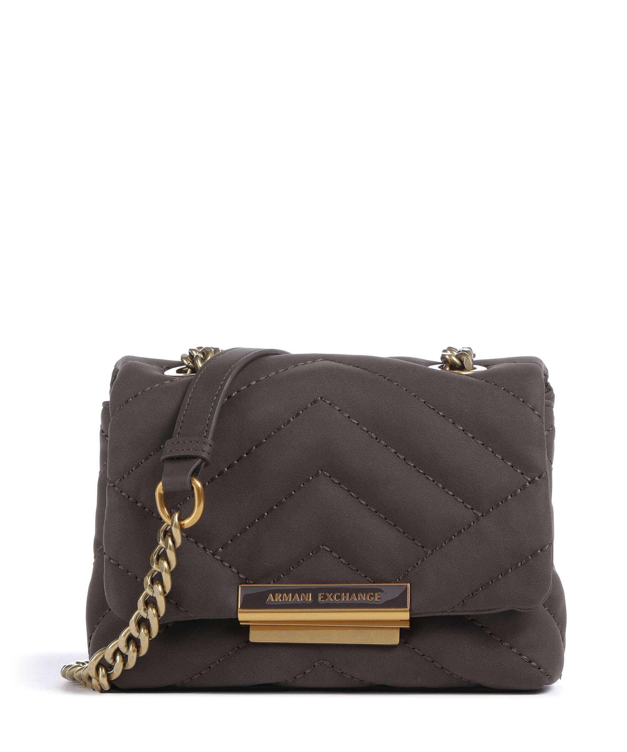 Armani Exchange Victoria Mini Crossbody bag dark doha
