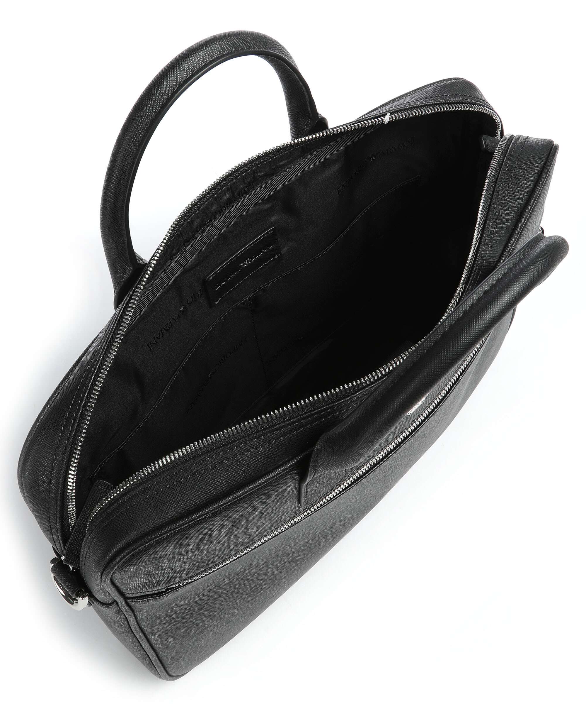 Emporio Armani Business Regenerated Briefcase black