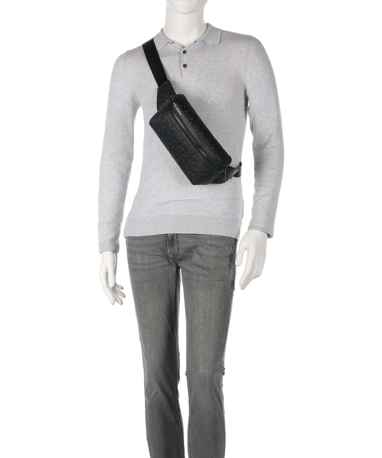 Armani Exchange Liam Fanny pack black