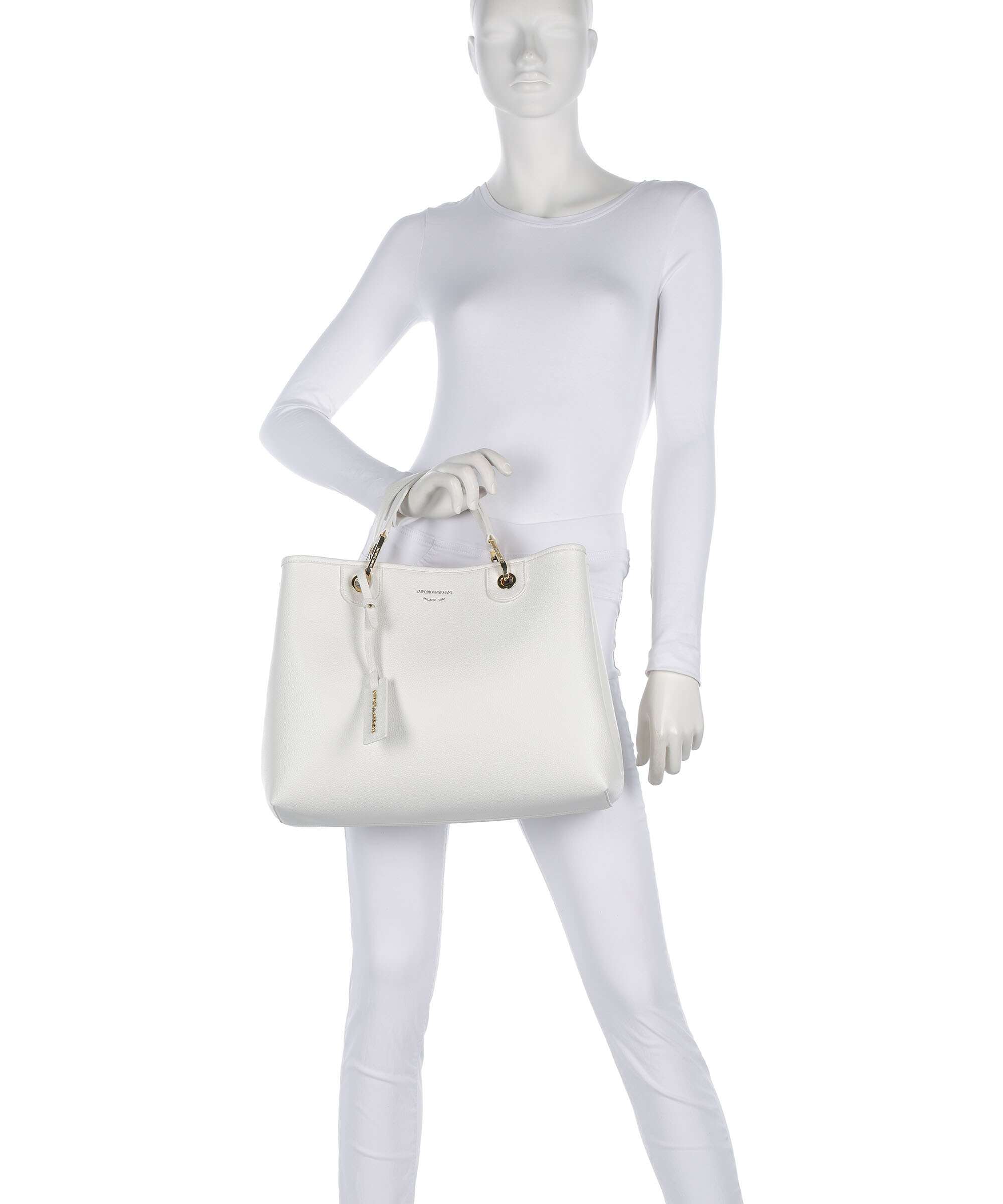 Emporio Armani My EA M Handbag bianco/cuoio