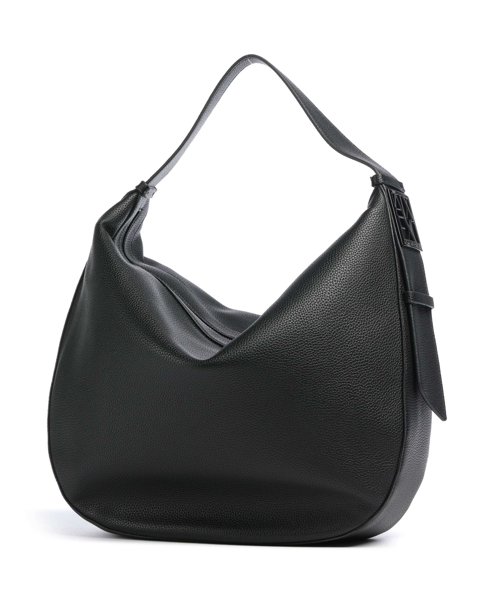 Armani Exchange Susie L Hobo bag black