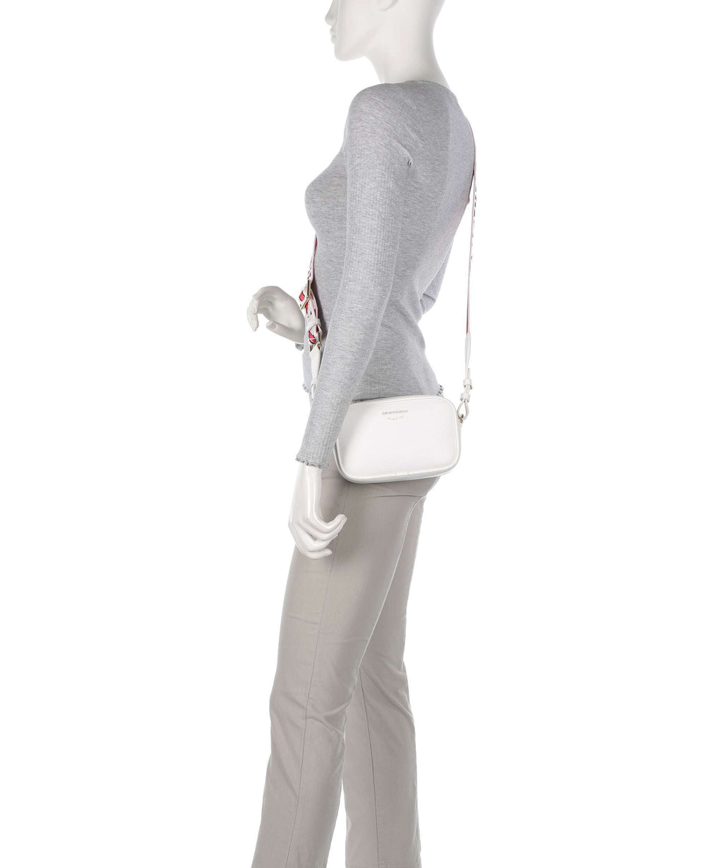 Emporio Armani Lilly Crossbody bag white/brown