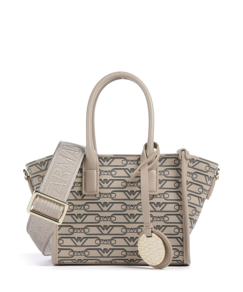 Emporio Armani La Gio Crossbody bag ecru/nero