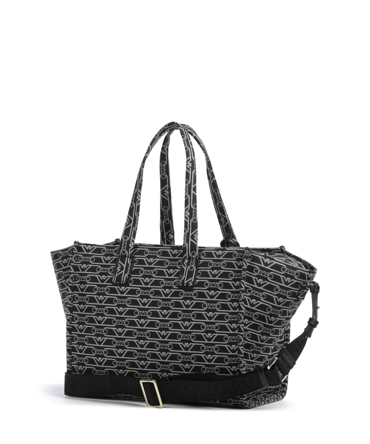 Emporio Armani La Gio Tote bag blu/ecru