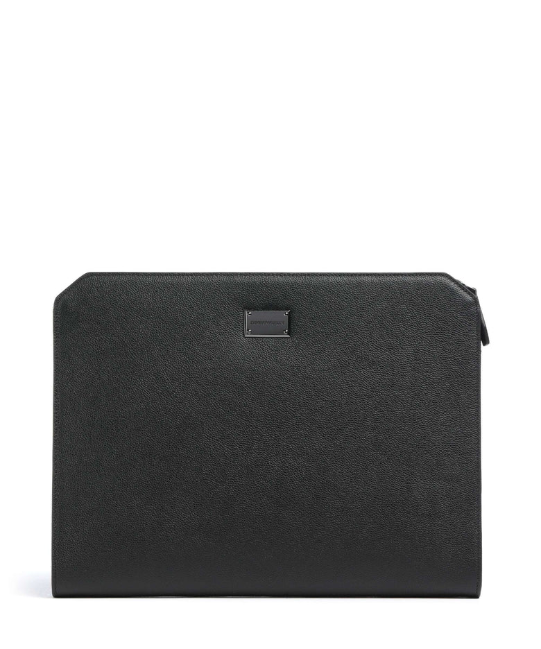 Emporio Armani Milano Laptop case black beauty