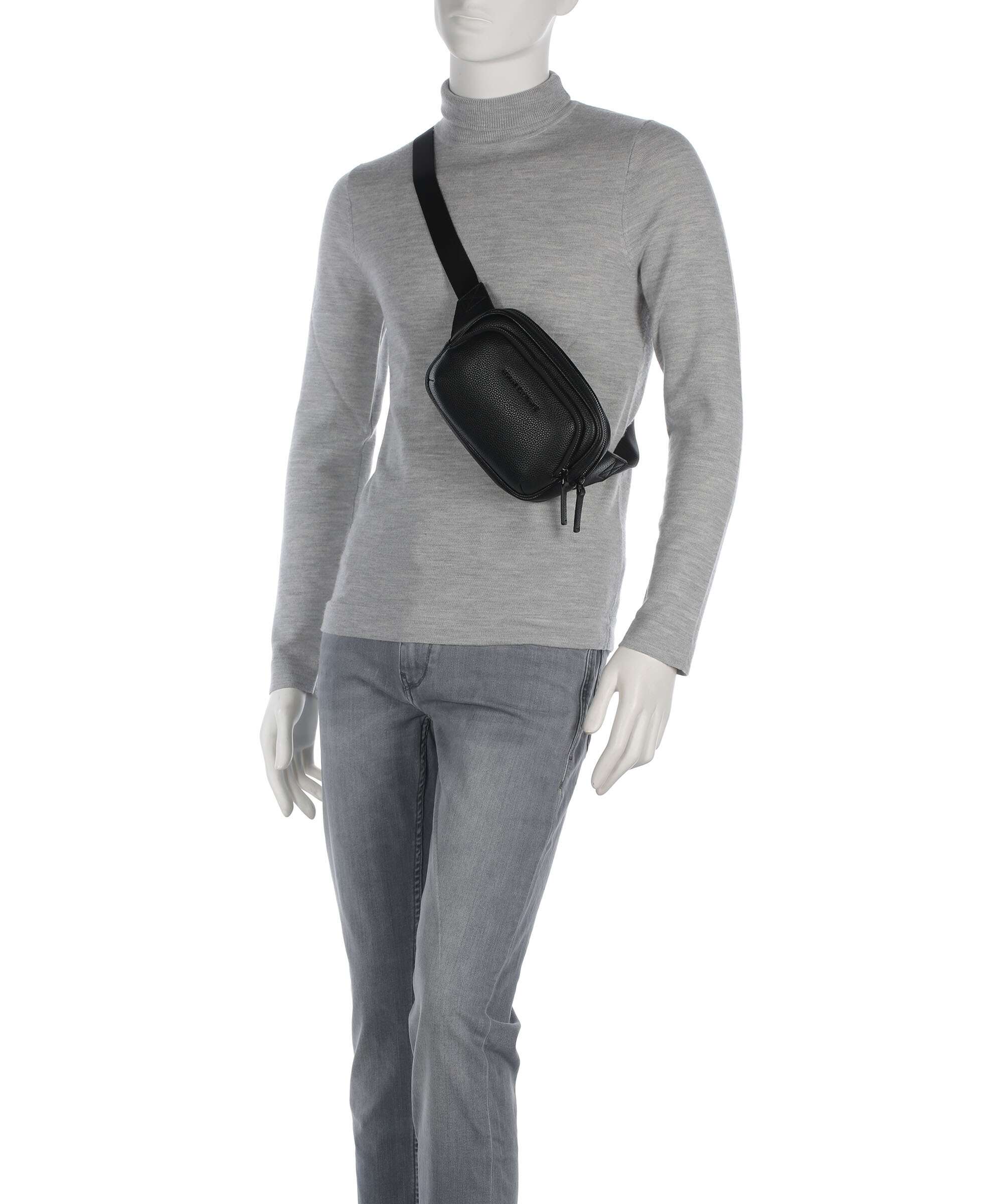 Armani Exchange Madrid Belt bag black