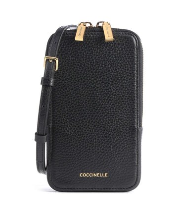 Coccinelle Flor Pochette telephone noir