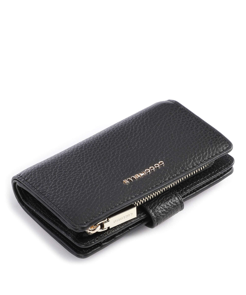 Coccinelle Metallic Soft Wallet noir