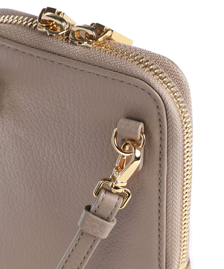 Coccinelle Flor Phone bag warm taupe