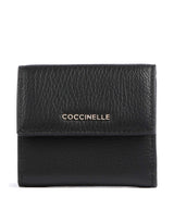 Coccinelle Metallic Soft RFID Portefeuille noir