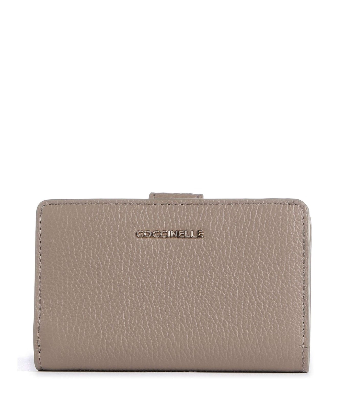 Coccinelle Metallic Soft Wallet warm taupe