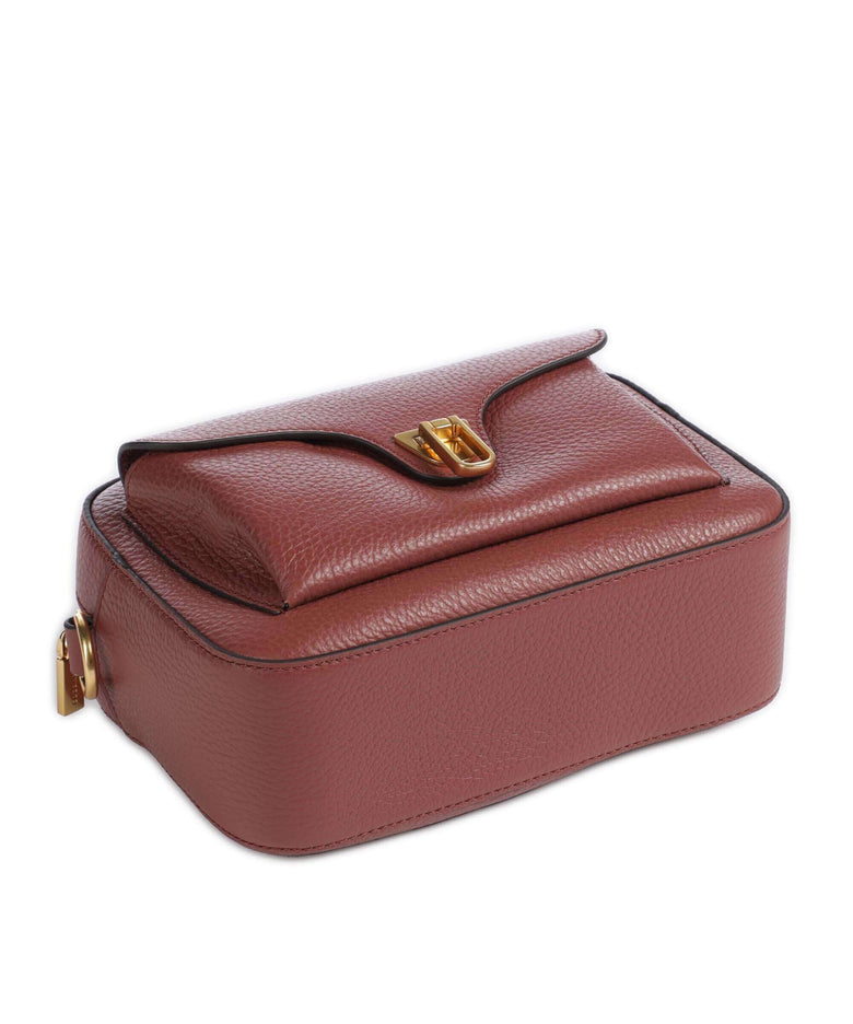 Coccinelle Beat Soft Ribbon Crossbody bag brandy