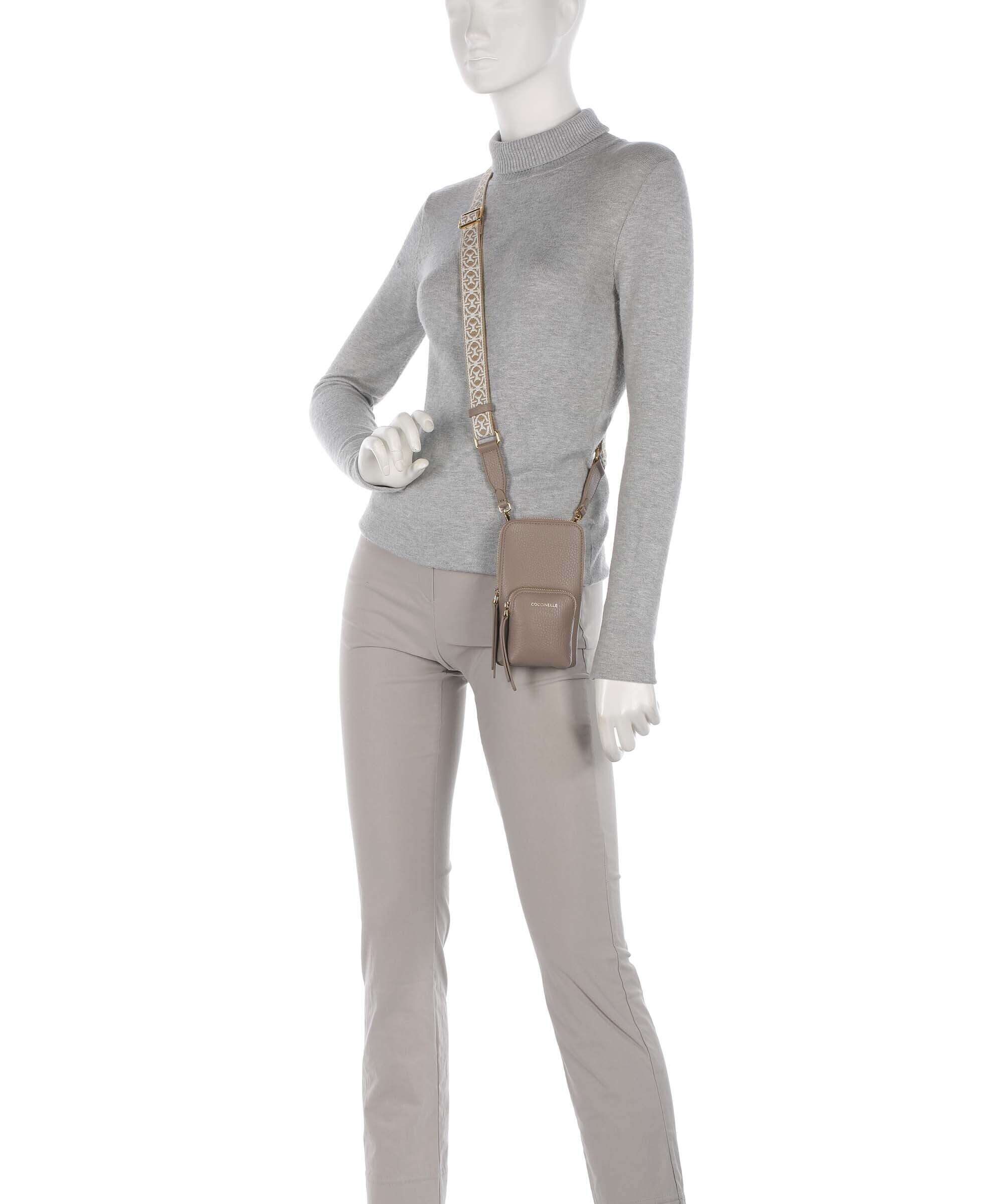 Coccinelle Pixie Phone bag warm taupe