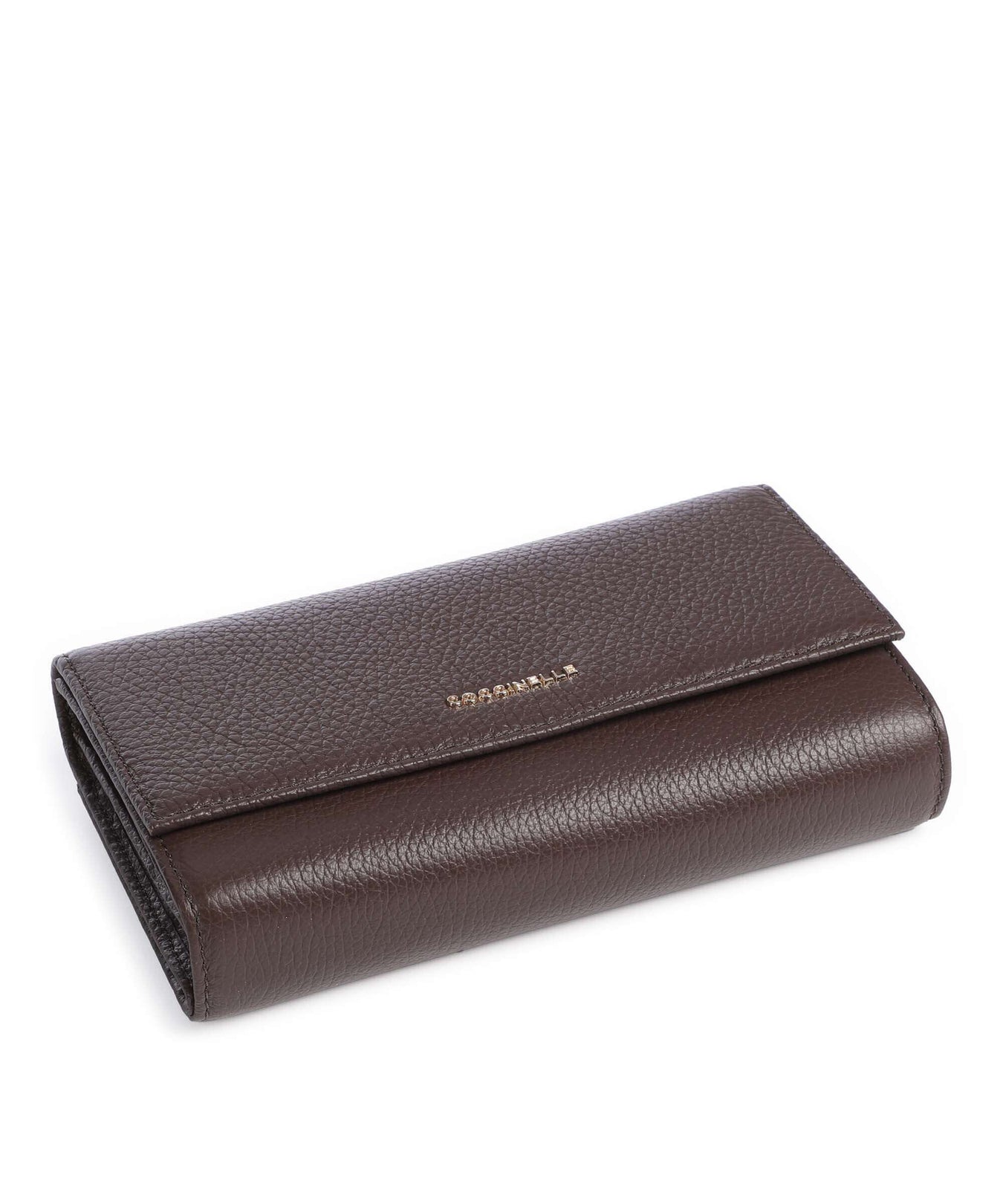 Coccinelle Metallic Soft Wallet fondant brown