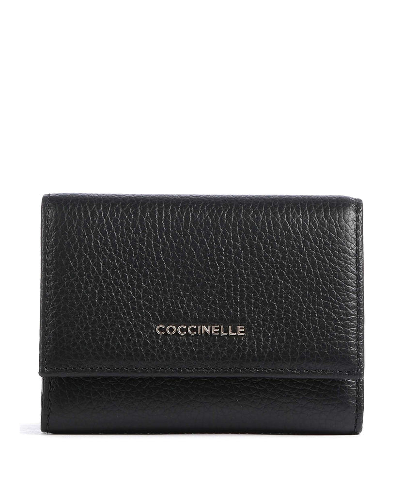 Coccinelle Metallic Soft RFID Wallet noir