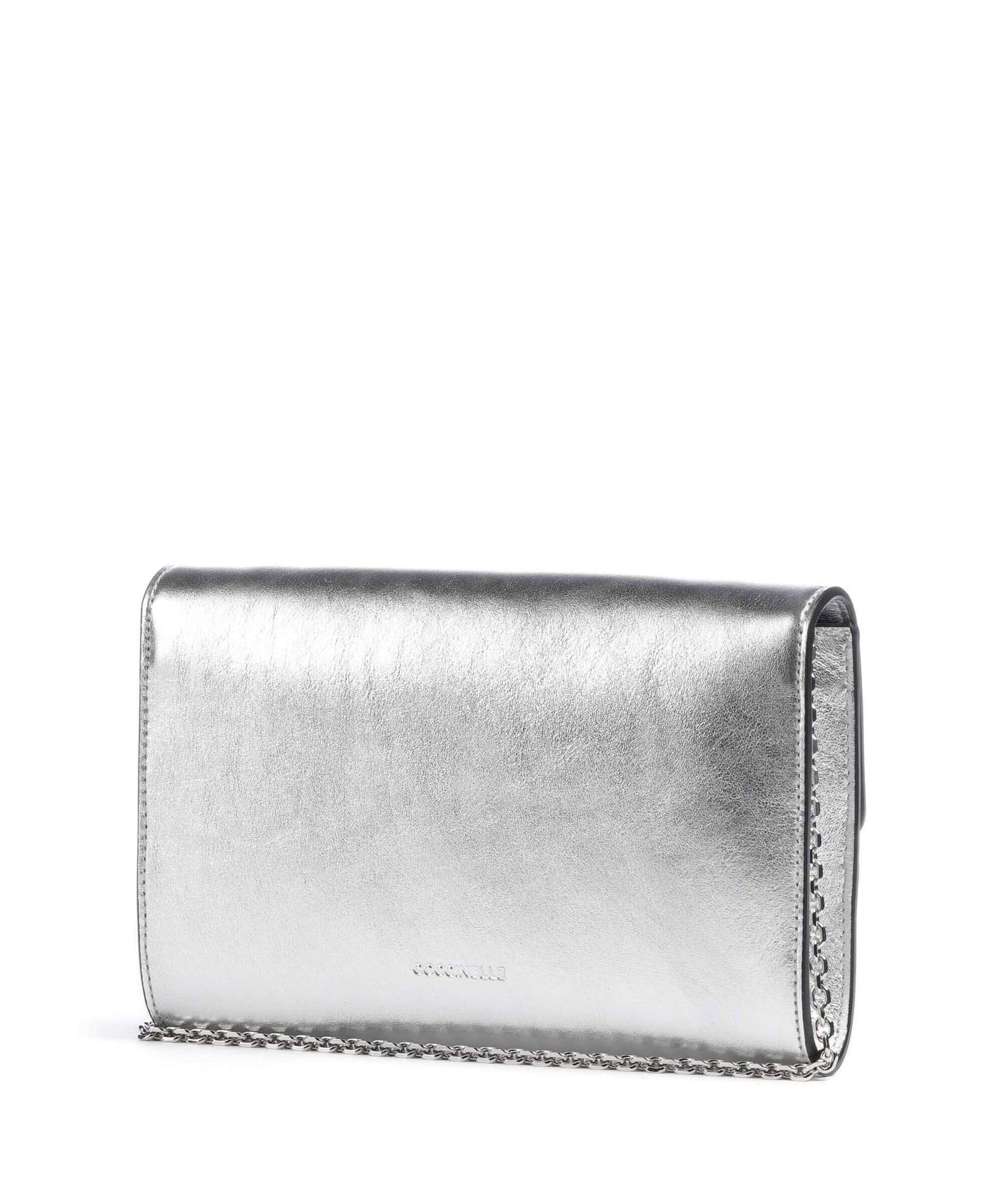 Coccinelle Magie 2Nite Crossbody bag silver