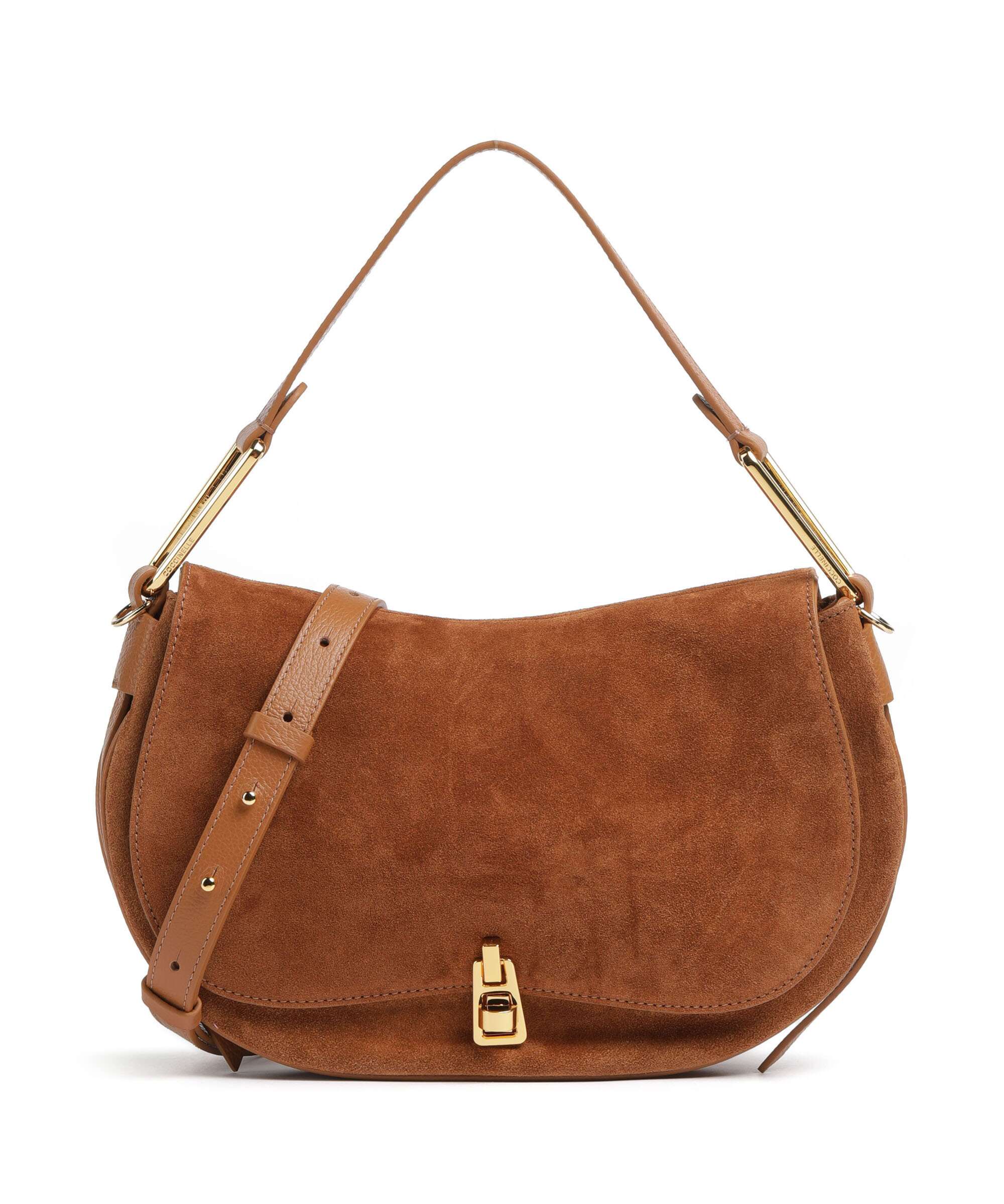 Coccinelle Magie Suede Shoulder bag cuir