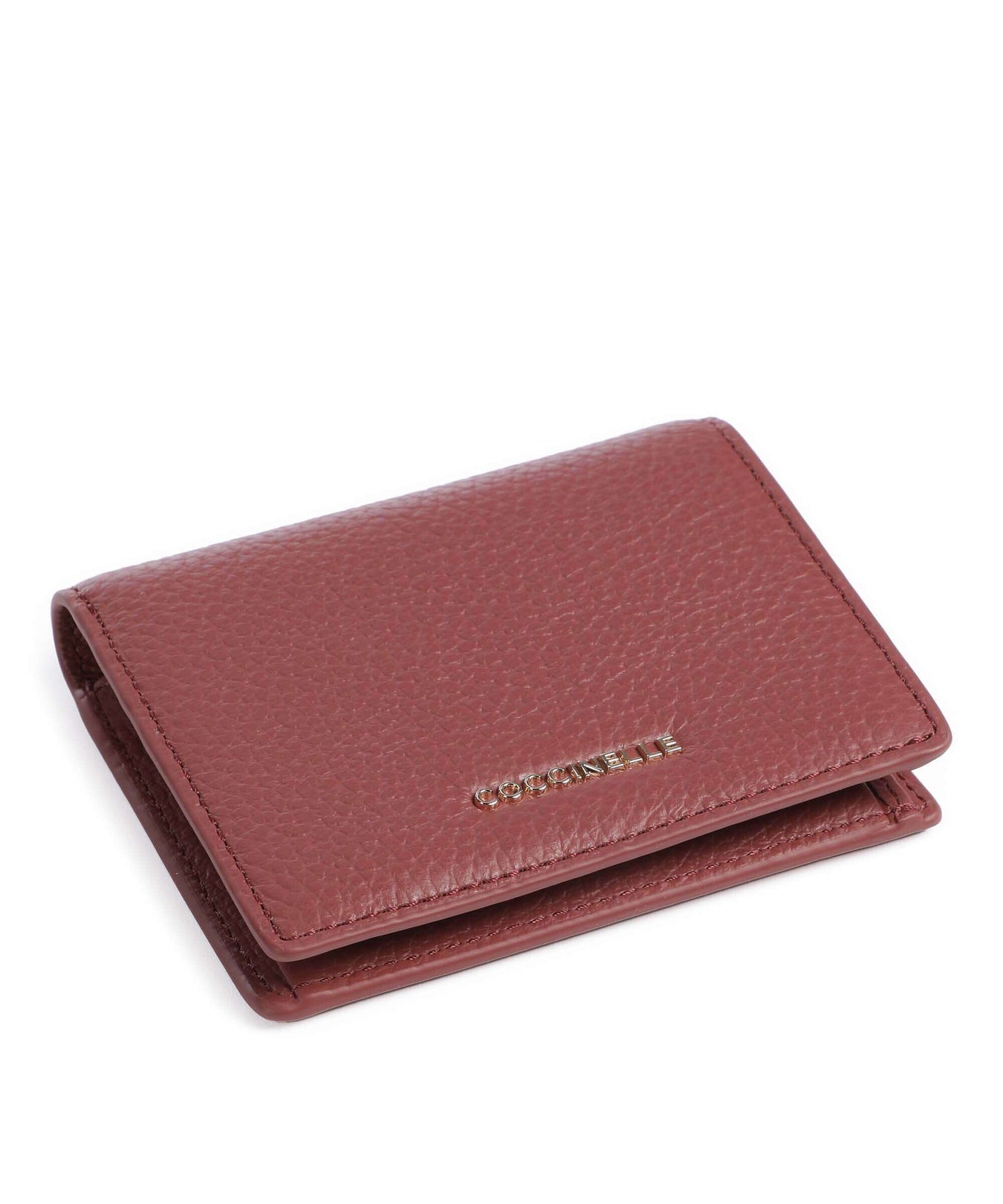 Coccinelle Metallic Soft Wallet brandy