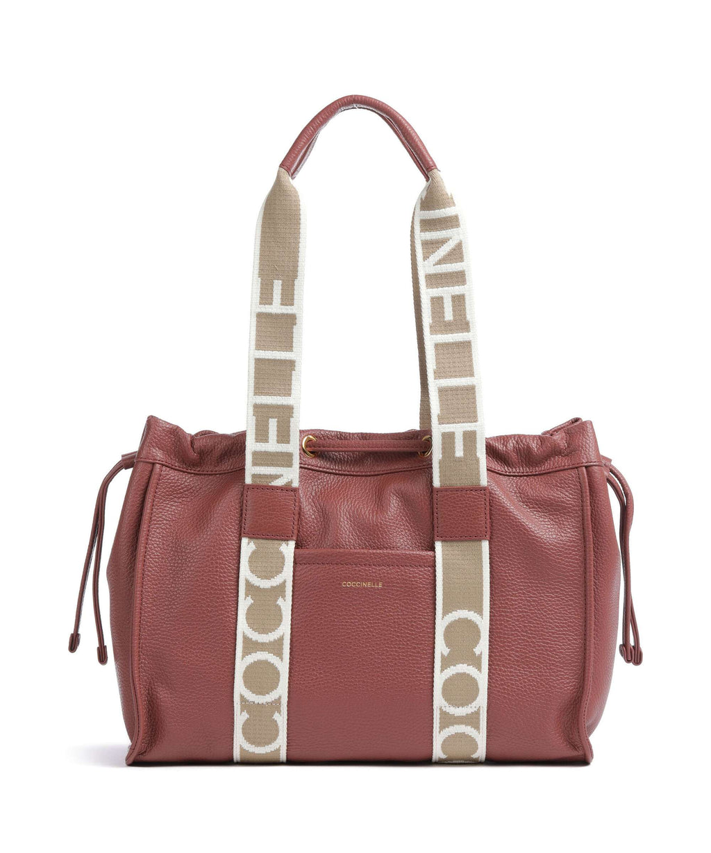 Coccinelle Signature 2Day Tote bag brandy