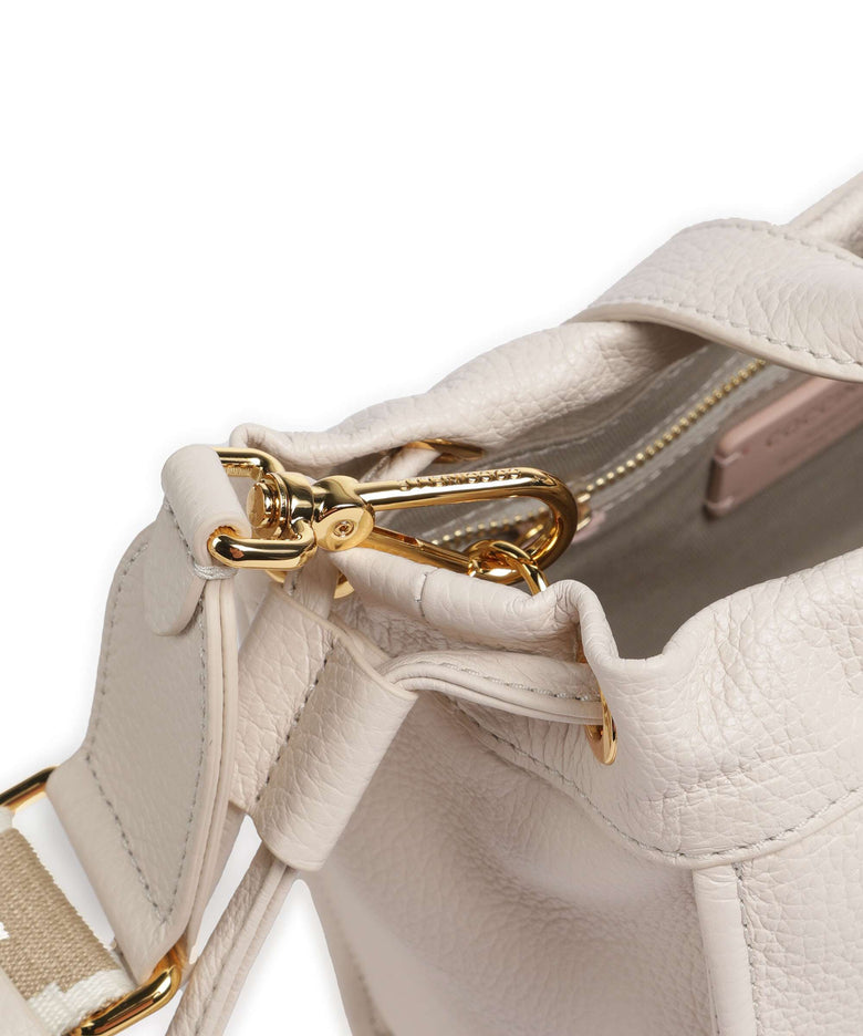 Coccinelle Signature 2Day Handbag lambskin white