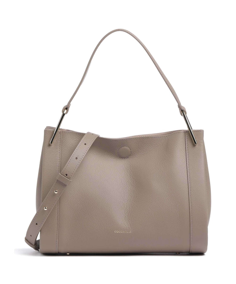 Coccinelle Wallace Shoulder bag warm taupe/rosette