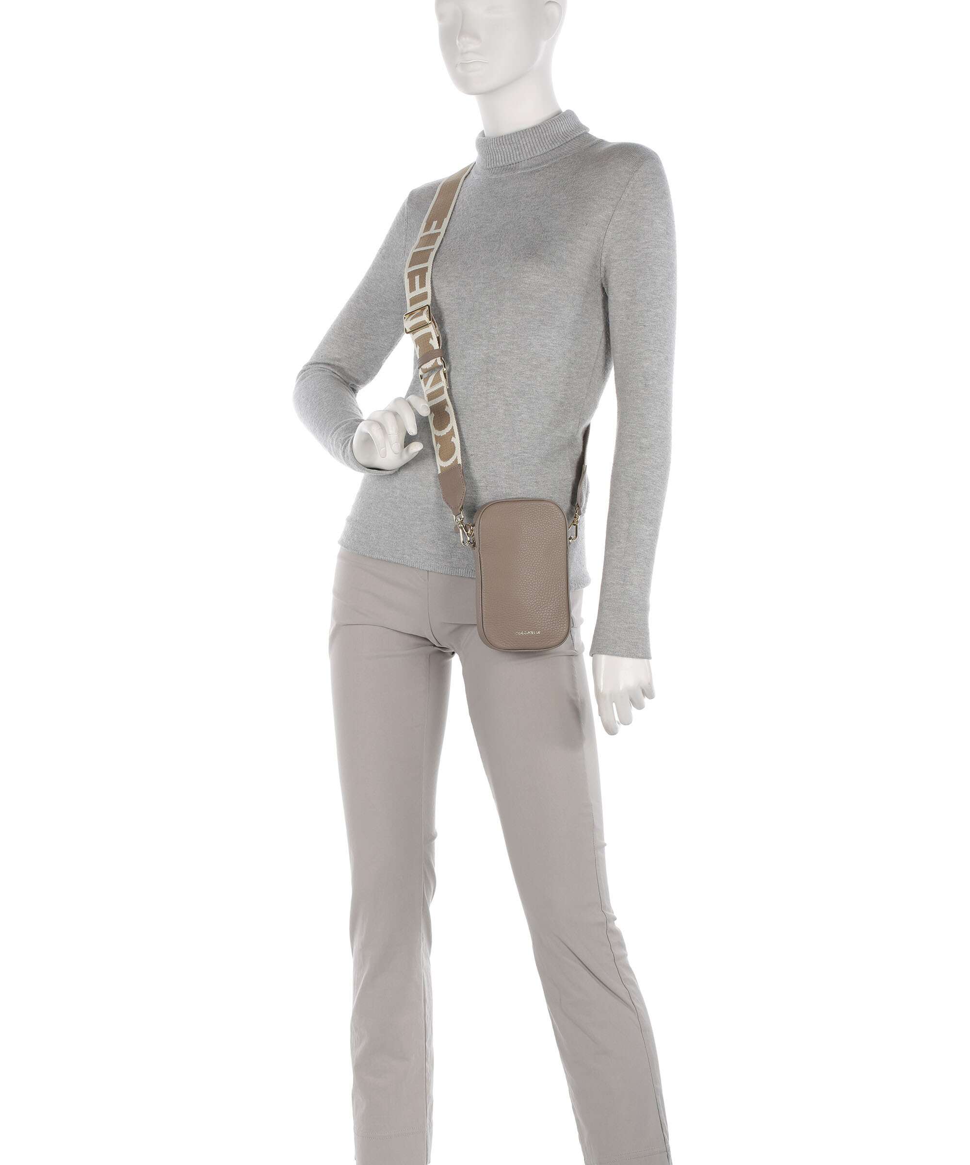 Coccinelle Tebe Phone bag warm taupe