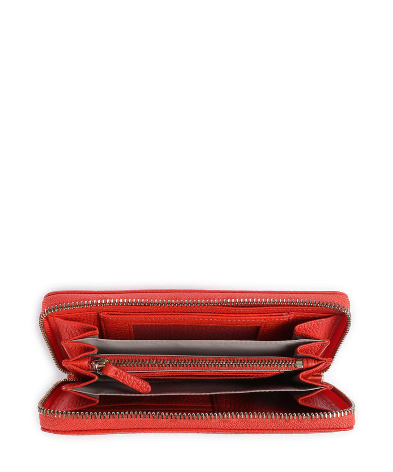 Coccinelle Metallic Soft Wallet gazpacho