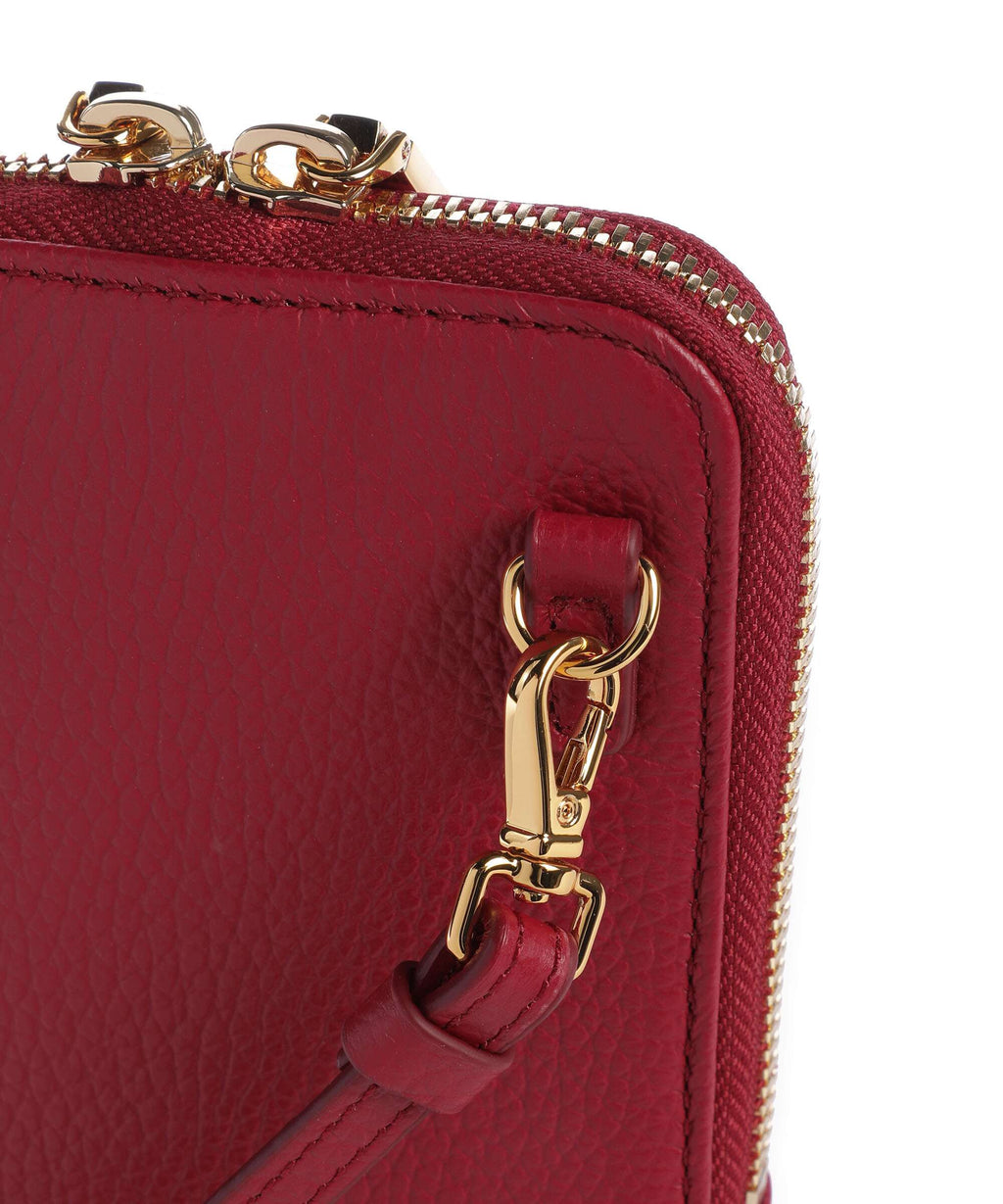 Coccinelle Flor Phone bag sangria