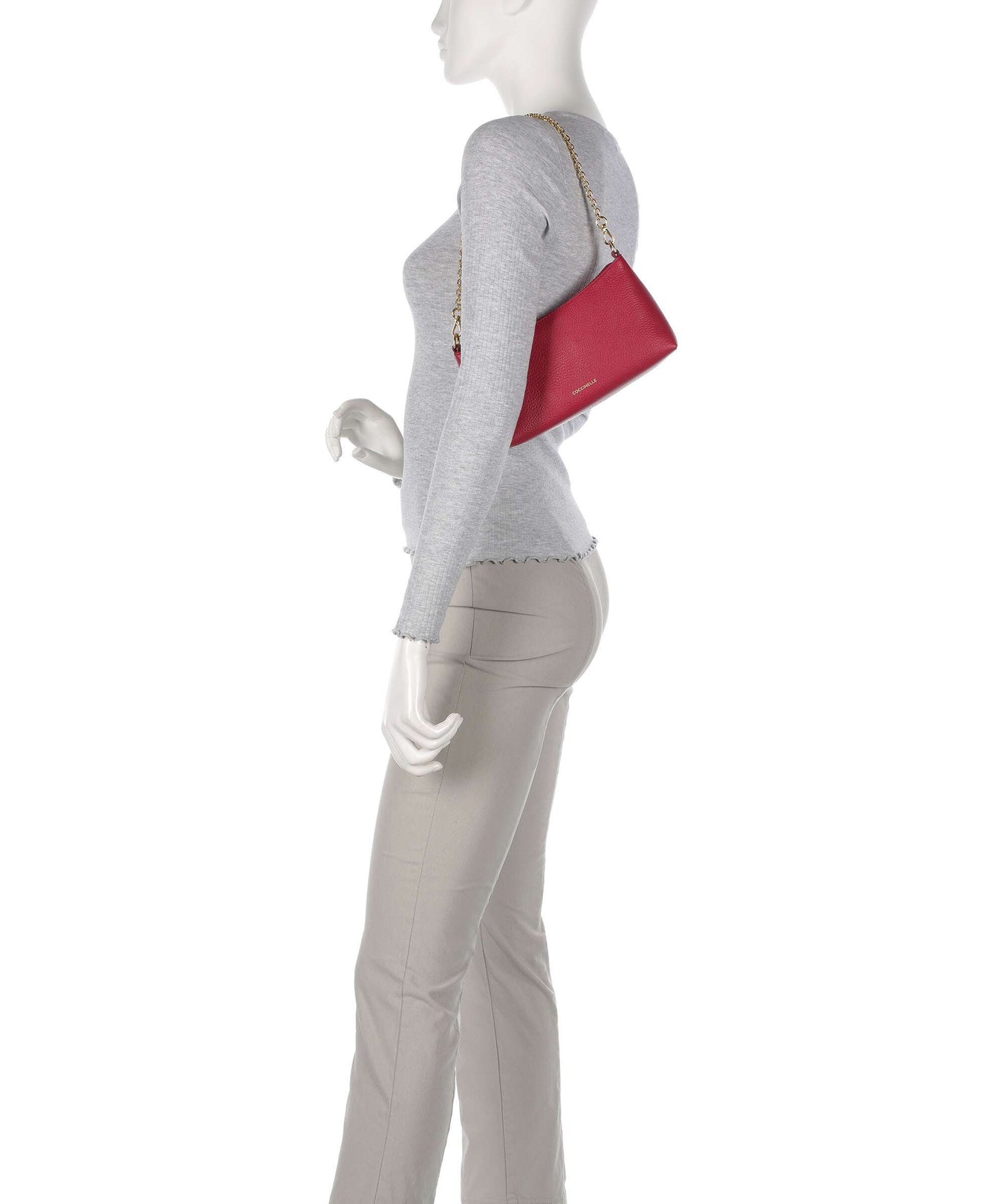 Coccinelle Aura Shoulder bag sangria