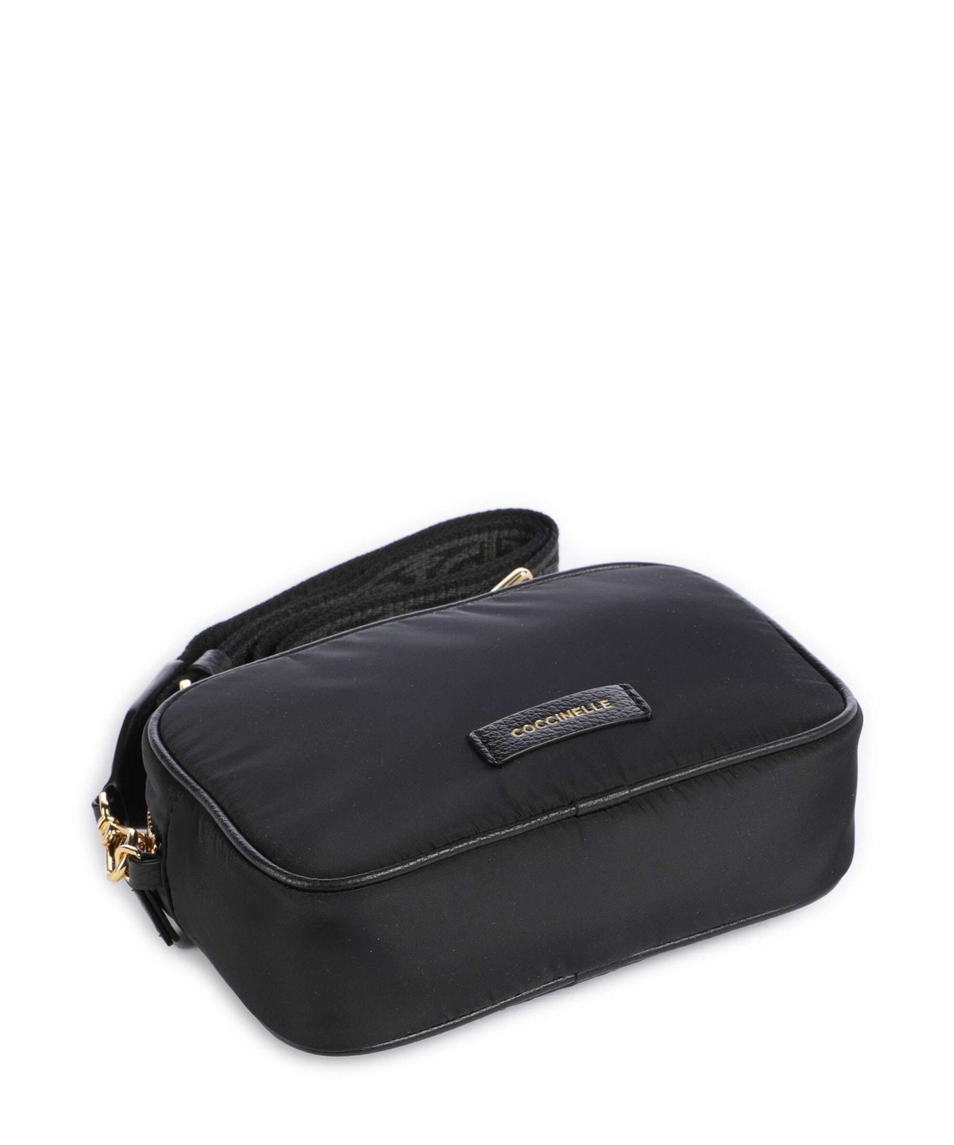 Coccinelle Tebe Nylon Puffy Crossbody bag noir