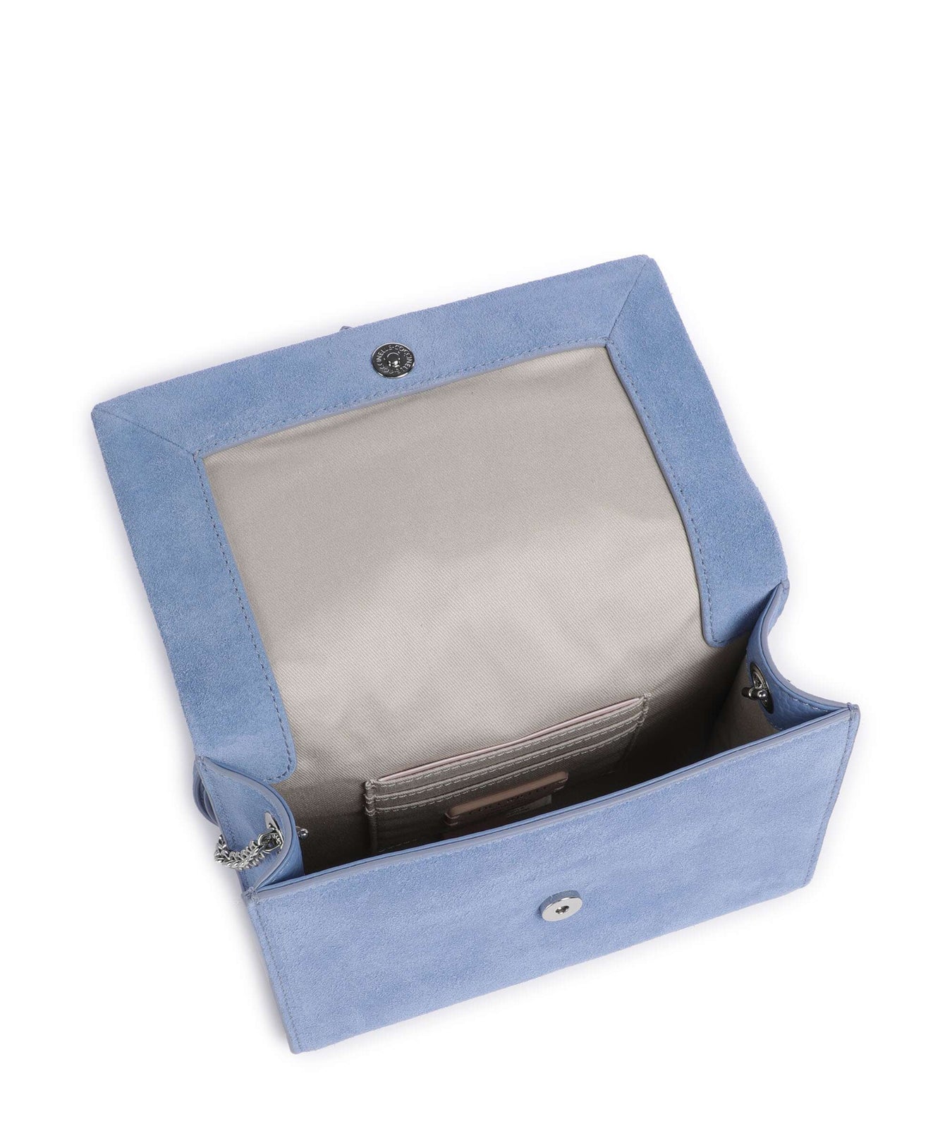 Coccinelle Dorian Suede Crossbody bag azul