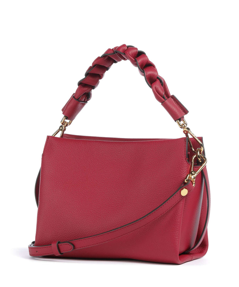 Coccinelle Boheme Grana Double Handbag sangria/skin