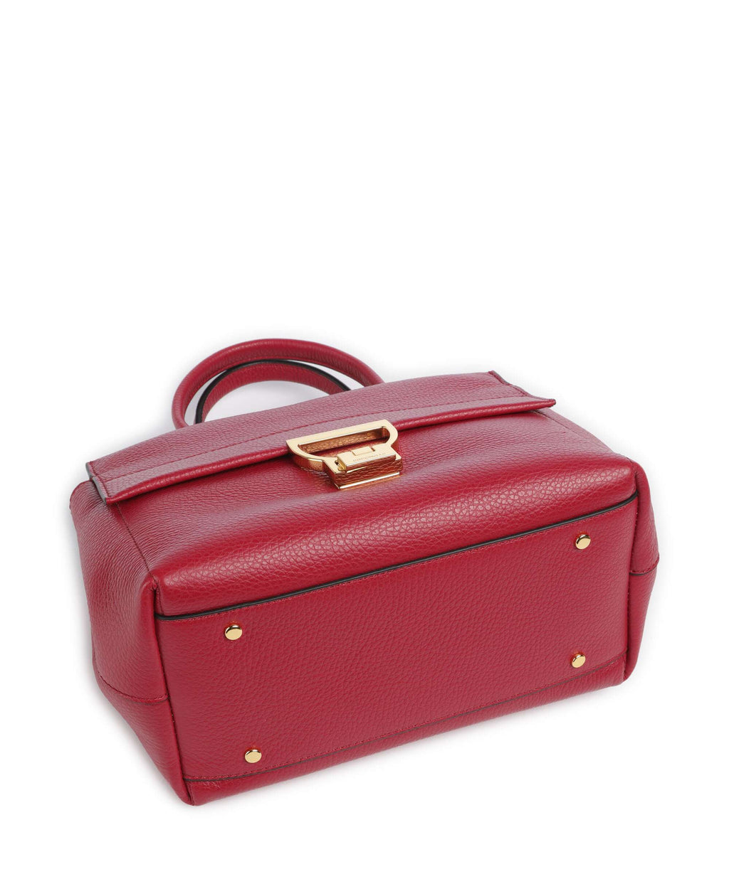 Coccinelle Arlettis Signature Handbag sangria